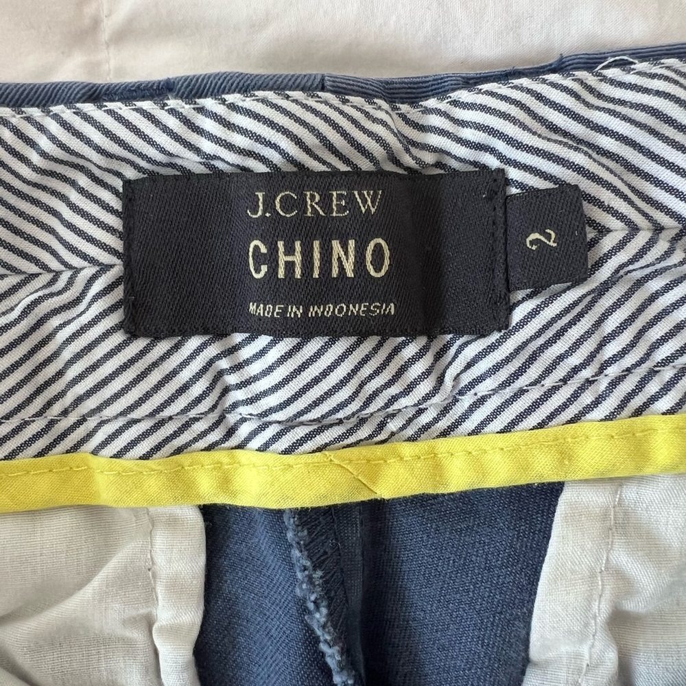 J. Crew Blue Chino Shorts - Picture 8 of 9